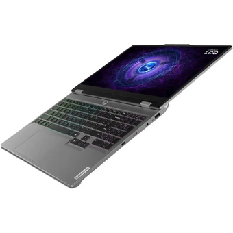  Ноутбук LENOVO LOQ 15IAX9 (83GS00EKRK) 15.6" 1920x1080/Intel Core i5 12450HX/RAM 24Гб/SSD 512Гб/RTX 4060 6Гб/EngRus/DOS серый 2.38 кг 