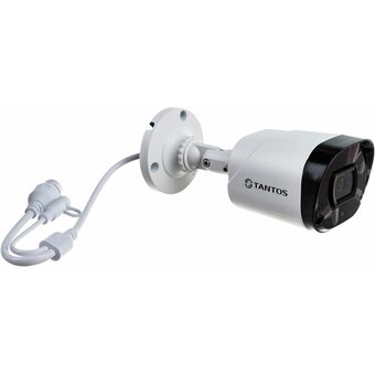  Камера видеонаблюдения IP Tantos TSi-Peco25F 3.6-3.6мм цв. корп.:белый/черный (00-00122950) 
