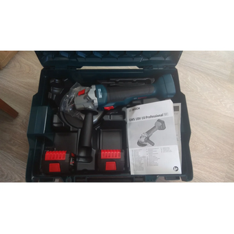  Углошлифовальная машина Bosch GWS 18V-10 (06019J4004) 