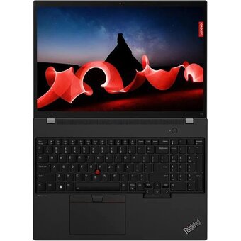  Ноутбук Lenovo ThinkPad T16 G3 (21MQS3BE00) 16", IPS, Intel Core Ultra 5 125U 3.6ГГц, 12 ядер, 16ГБ DDR5, 1ТБ SSD, Intel UHD Graphics, без ОС черный 