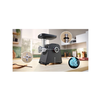  Мясорубка Bosch MFWS440B черный 