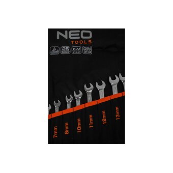  Набор ключей комбинированных NEO Tools 09-752 6-22 мм, 12 шт. 