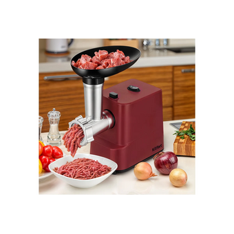  Мясорубка Kitfort КТ-2125 красный/черный 