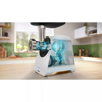  Мясорубка Bosch MFWS420W белый 