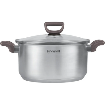  Кастрюля Rondell Fest RDS-1322, 2.8л стальной 