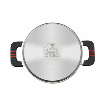  Кастрюля Rondell Stripes RDS-1636 1.2л стальной 