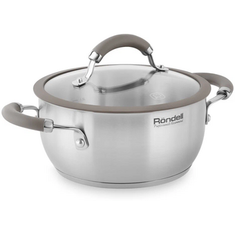  Кастрюля Rondell Balance RDS-753 2л стальной 