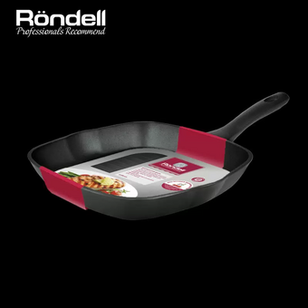 Сковорода-гриль Rondell RDA-762 28х28см черный 