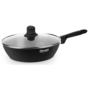  Сковорода Rondell Frank RDA-1372 черный 24см 