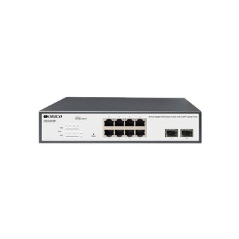  Коммутатор настраиваемый Origo OS2410P/120W OS2410P/120W/A1A 8x1Гбит/с 2SFP 8PoE 120W 