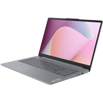  Ноутбук LENOVO IdeaPad 3 Slim 3 15ABR8 (82XM00JVRK) 15.6" 1920x1080/Ryzen 7 7730U/RAM 16Гб/SSD 512Гб/AMD Radeon Graphics/EngRus/DOS серый 1.62 кг 