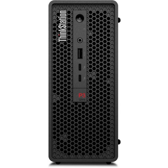  Неттоп Lenovo ThinkStation P3 Ultra (30HBS63X00) Intel Core i7 14700, DDR5 16ГБ, 512ГБ(SSD), NVIDIA T1000 - 8 ГБ, CR, Windows 11 Professional, черный 