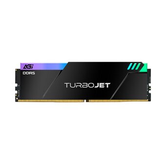  ОЗУ AGI AGI7APC16UD858 32GB DDR5 7600MHz OC UDIMM CL34, kit 16gb*2, Heatsink- Turbojet+RGB lightbar 