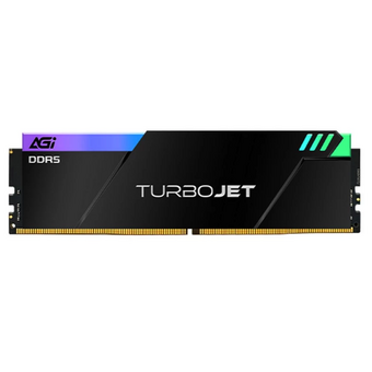  ОЗУ AGI AGI7CPC16UD858 32GB DDR5 7600MHz OC UDIMM CL36, kit 16gb*2, Heatsink- Turbojet+RGB lightbar 