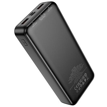  Аккумулятор внешний резервный HOCO J136A Sirui 22.5W+PD20W fully compatible power bank 20000mAh черный 