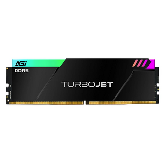  ОЗУ AGI AGI7CPC16UD858 32GB DDR5 7600MHz OC UDIMM CL36, kit 16gb*2, Heatsink- Turbojet+RGB lightbar 