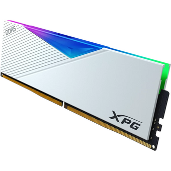  ОЗУ ADATA XPG Lancer RGB AX5U7200C3416G-DCLARWH 32GB DDR5 7200 DIMM 2*16, 1.4V, CL34-46-46, On-Die ECC, Power Management IC, white 