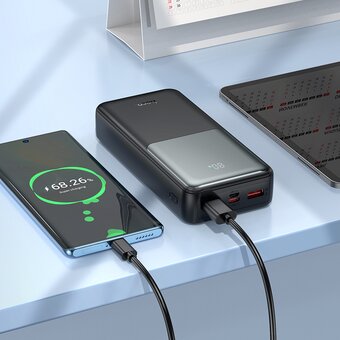  Аккумулятор внешний резервный HOCO J136A Sirui 22.5W+PD20W fully compatible power bank 20000mAh черный 