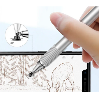  Стилус Baseu ACPCL-0S Golden Cudgel Capacitive Stylus Pen Silver 