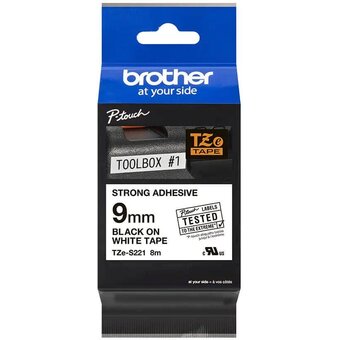  Картридж ленточный Brother TZES221 для Brother P-Touch 