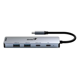  USB-HUB Genius UH-500, Grey 