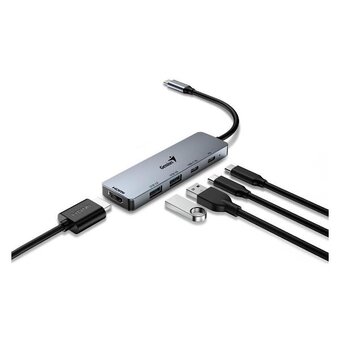  USB-HUB Genius UH-500, Grey 