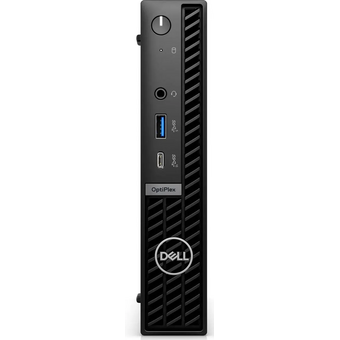  Неттоп Dell Optiplex 7020-3861 Micro i3 14100T (2.7) 8Gb SSD256Gb UHDG 730 Windows 11 Professional GbitEth 260W мышь клавиатура черный 