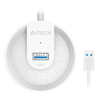  USB-hub A4TECH HUB-30 белый 