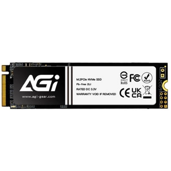  SSD AGI AI828 AGI2T0G44AI828 2ТБ, M.2 2280, PCIe 4.0 x4, NVMe, M.2 