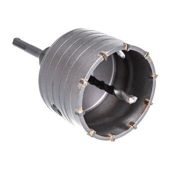  Коронка MATRIX 70331 по бетону кирпичу 80мм SDS-plus 1шт 