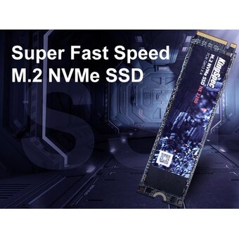  SSD KINGSPEC NE-4TB 4ТБ, M.2 2280, PCIe 3.0 x4, NVMe, M.2 