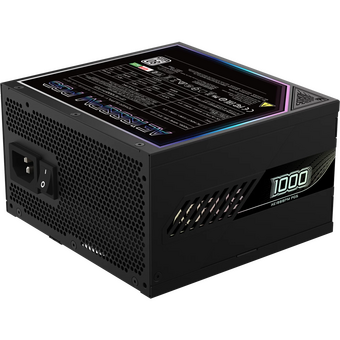  Блок питания GIGABYTE GP-AE1000PM PG5, Gen.5, 1000Вт, 120мм, черный, retail 