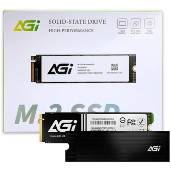  SSD AGI AI828 AGI2T0G44AI828 2ТБ, M.2 2280, PCIe 4.0 x4, NVMe, M.2 