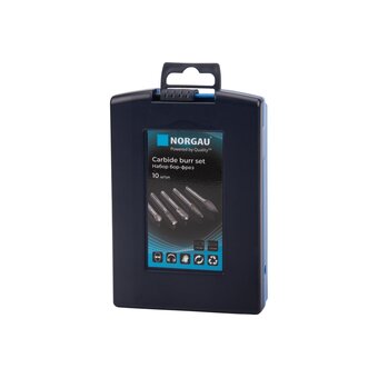  Набор борфрез твердосплавных NORGAU 77200080 HM KPLM06X-45 DCM 