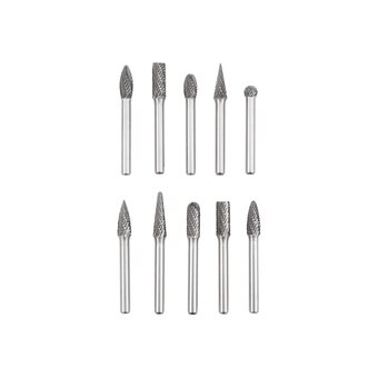  Набор борфрез твердосплавных NORGAU 77200080 HM KPLM06X-45 DCM 