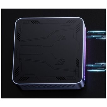  Неттоп Chuwi LarkBox S (CWI605P) Intel Core i3 1220P(1.5Ghz)/8192Mb/256SSDGb/Int:Intel UHD Graphics/BT/WiFi/0.4kg/Gray+Black/Win11Pro + Alumi 