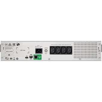  ИБП APC Smart-UPS C SMC1000I-2UC 600Вт 1000ВА черный 