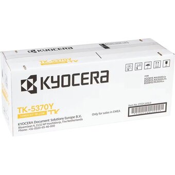  Картридж лазерный Kyocera TK-5370Y 1T02YJANL0 желтый (5000стр) для Kyocera PA3500cx/MA3500cix/MA3500cifx 