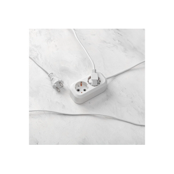  Удлинитель PROconnect 13-4203 2 гнезда, 3м, 3х0,75мм², с/з, белый 