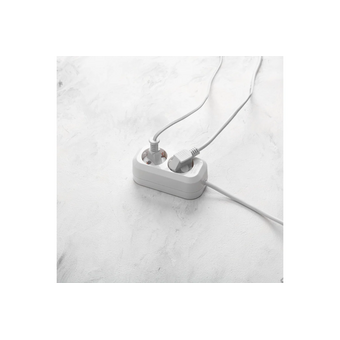  Удлинитель PROconnect 13-4203 2 гнезда, 3м, 3х0,75мм², с/з, белый 