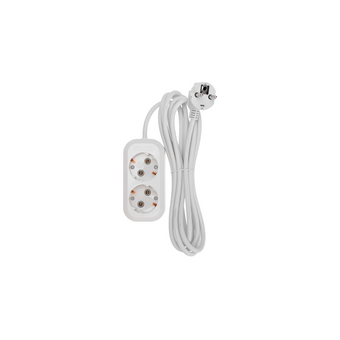  Удлинитель PROconnect 13-4203 2 гнезда, 3м, 3х0,75мм², с/з, белый 