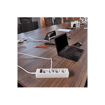  Сетевой фильтр PROconnect 11-7232 Standard 4 гнезда, 5м, 3х0,75мм², с/з, белый 