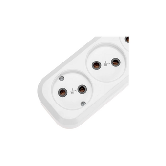  Удлинитель PROconnect 13-4206 3 гнезда, 3м, 2х0,75мм², б/з, белый 