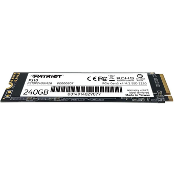  SSD Patriot P310 P310P240GM28 PCIe 3.0 x4 240GB M.2 2280 