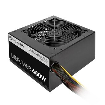  Блок питания Thermaltake LT-650P (ps-ltp-0650npcneu-2) 650Вт, 120мм, черный, retail 