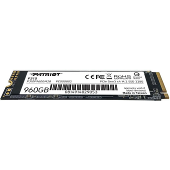  SSD Patriot P310 P310P960GM28 PCIe 3.0 x4 960GB M.2 2280 