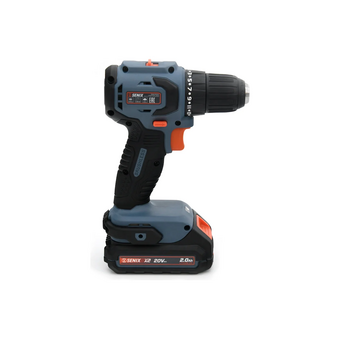  Дрель-шуруповерт SENIX PDDX2-M3-EU 2 АКБ 2Ач, ЗУ 2А, кейс 