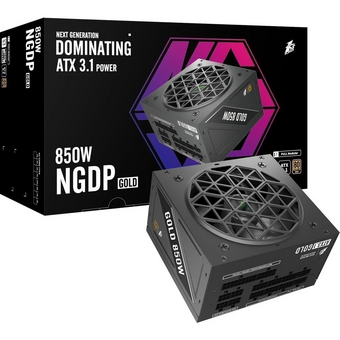  Блок питания 1STPLAYER NGDP Gold 850W (HA-850BA4) / ATX 3.0, APFC, 80 Plus Gold, LLC+DC-DC, 120mm fan, full modular 