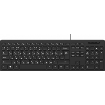  Клавиатура OKLICK K733 черный 