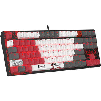  Клавиатура A4Tech Bloody S87 Naraka черный/красный 